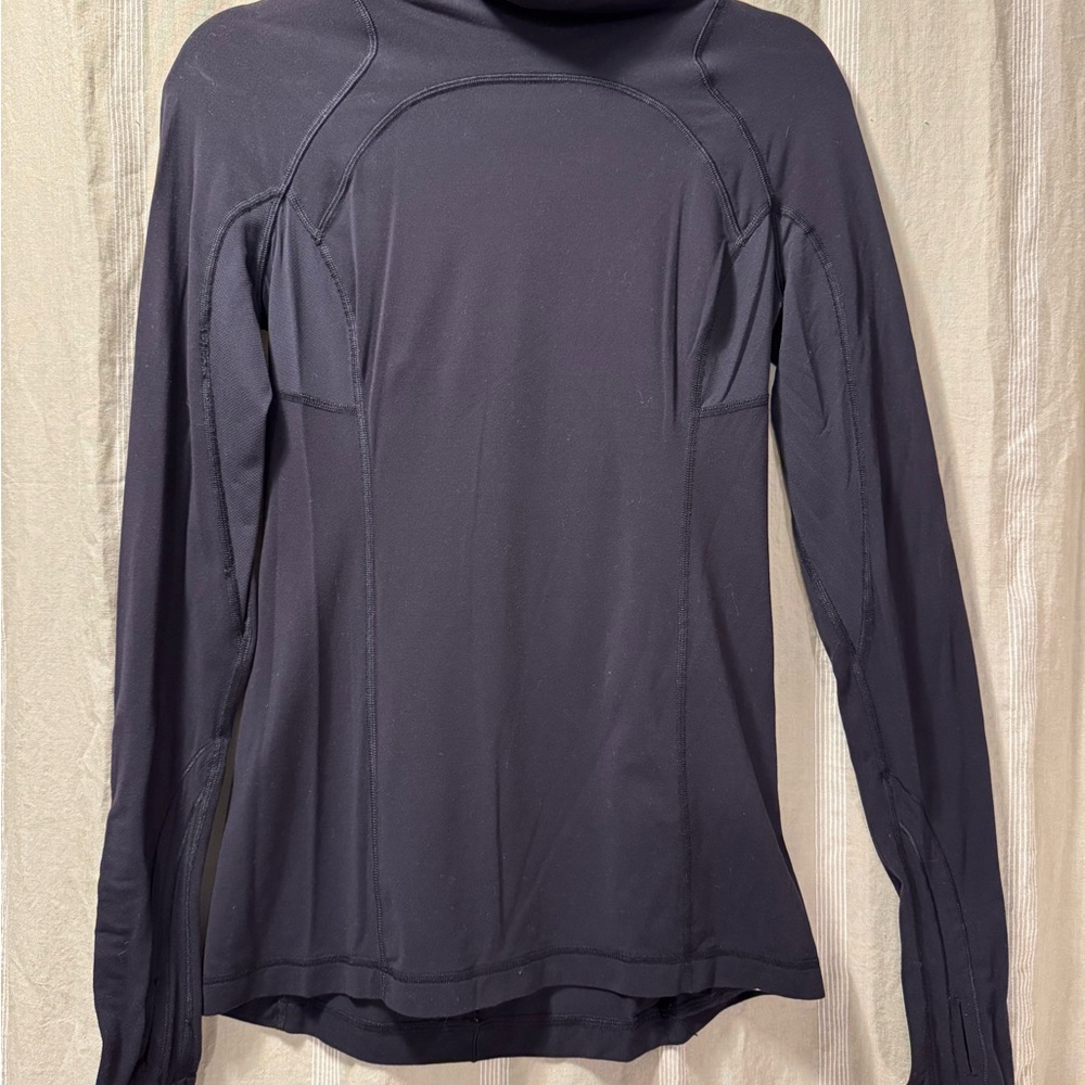 lululemon athletica Black Long Sleeve Workout Top